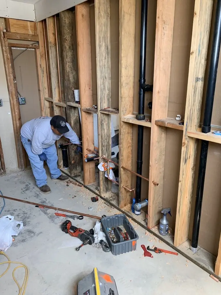 Commercial rough-in plumbing for Gas Line Repair in Lakeview
